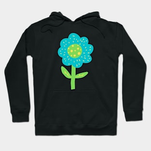 BLUE FLOWER Hoodie